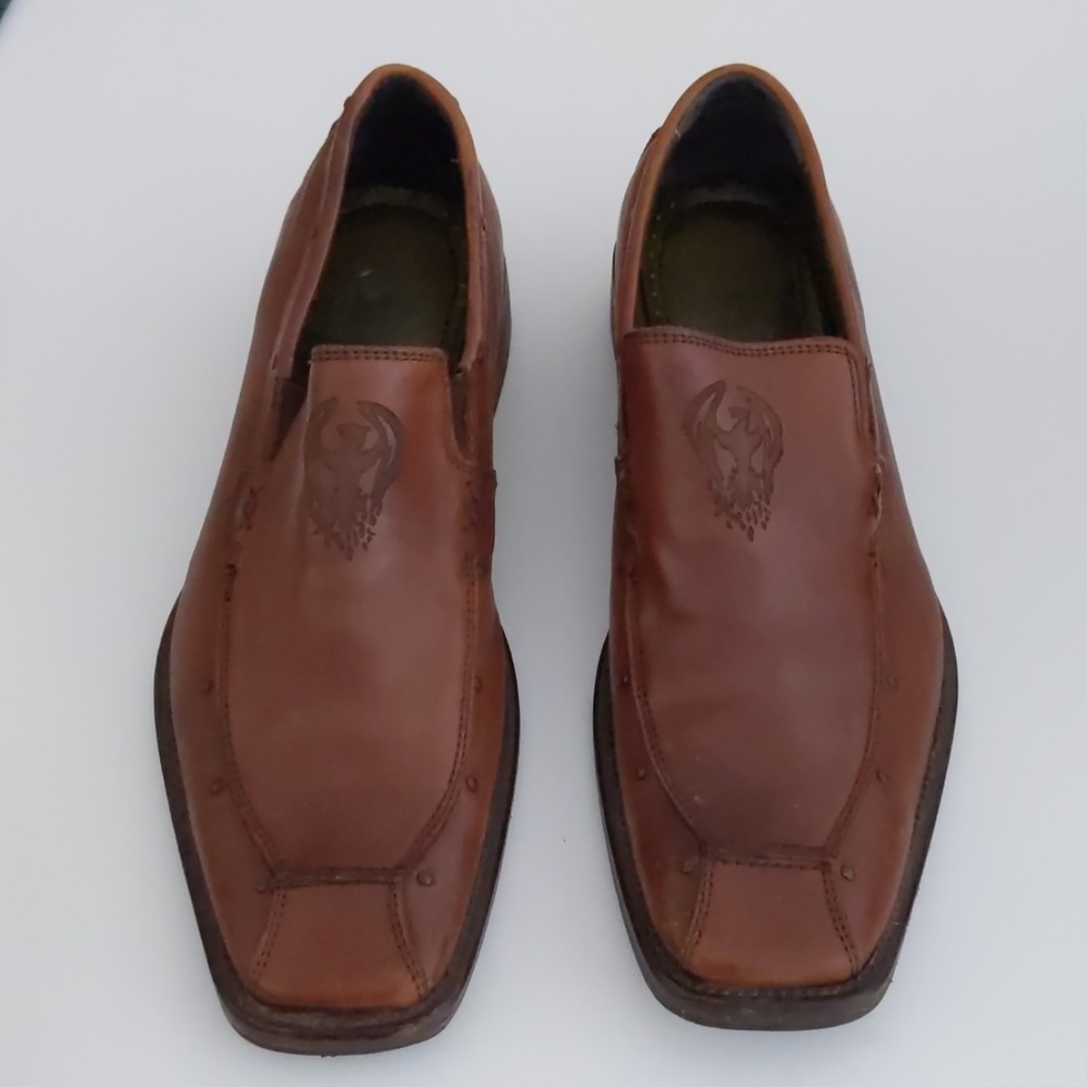 Skechers Collection Mens loafers Size 13 Cognac